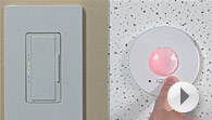 Setting a dimmer as unaffected with Radio Powr Savr Occupancy Sensors
