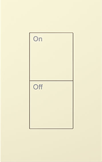 US Rectangle / 2 Button / Architectural Matte / Almond US Rectangle / 2 Button / Architectural Matte / Almond