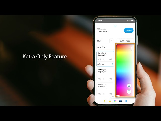 Tour the Lutron App for the Athena Lighting Control System
