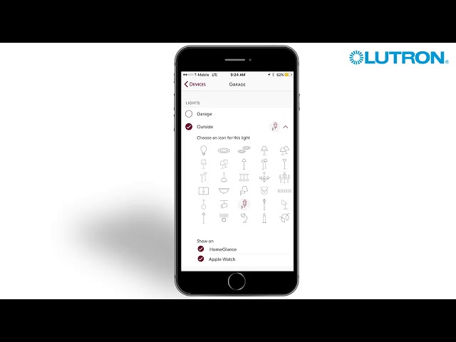 Lutron Connect - HomeGlance