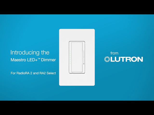 Maestro LED+TM dimmer for RadioRA 2 and RA2 Select