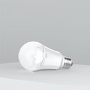 Rania A20 Lamp in White with E26 Plinth Base