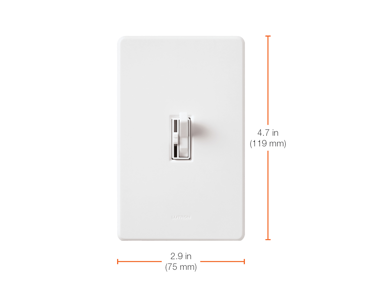 Ariadni/Toggler Fan-Speed Control - Dimensions