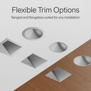 Ketra D3 Wall Wash New Construction Downlight – 3” Aperture - D3-WW-RM