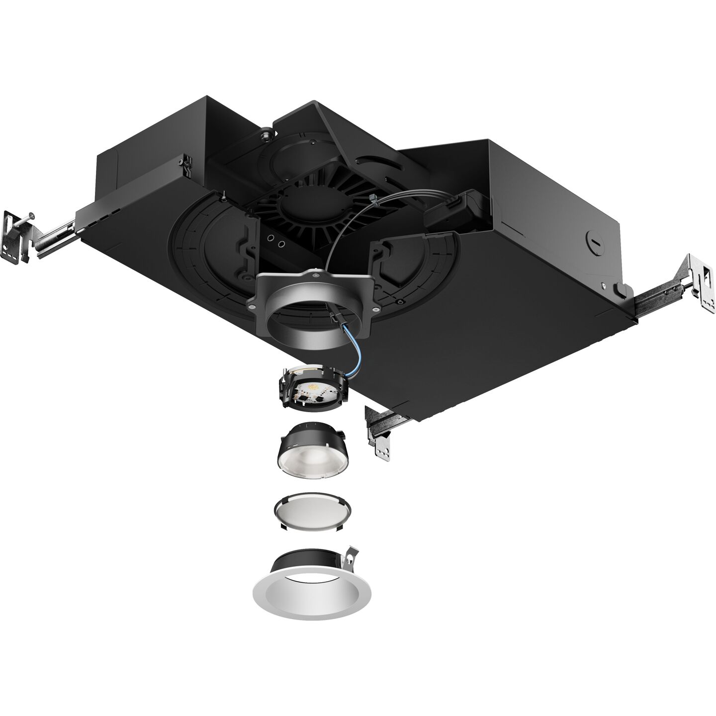 Rania D2 Adjustable New Construction Downlight – 2” Aperture - D2-TW-AD