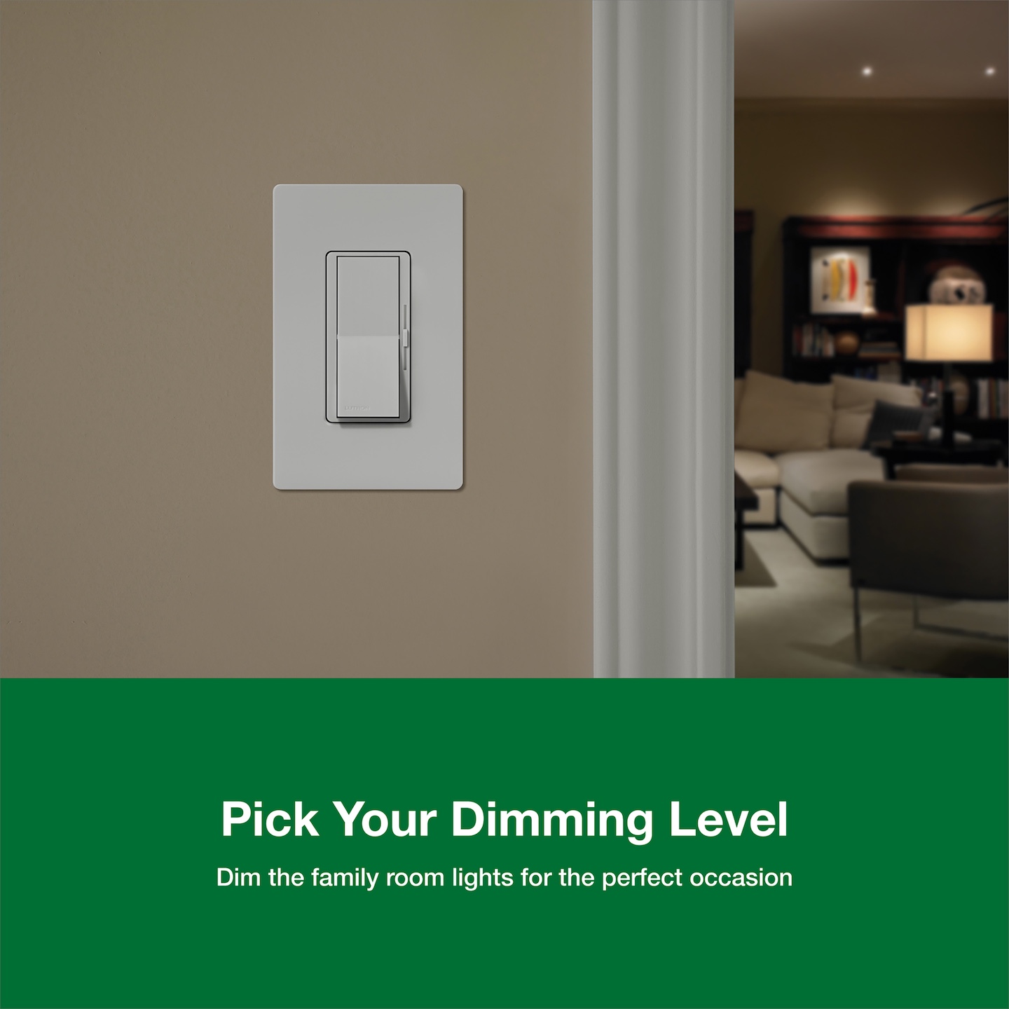 Diva LED+ Dimmer - DVCL-153P-WH