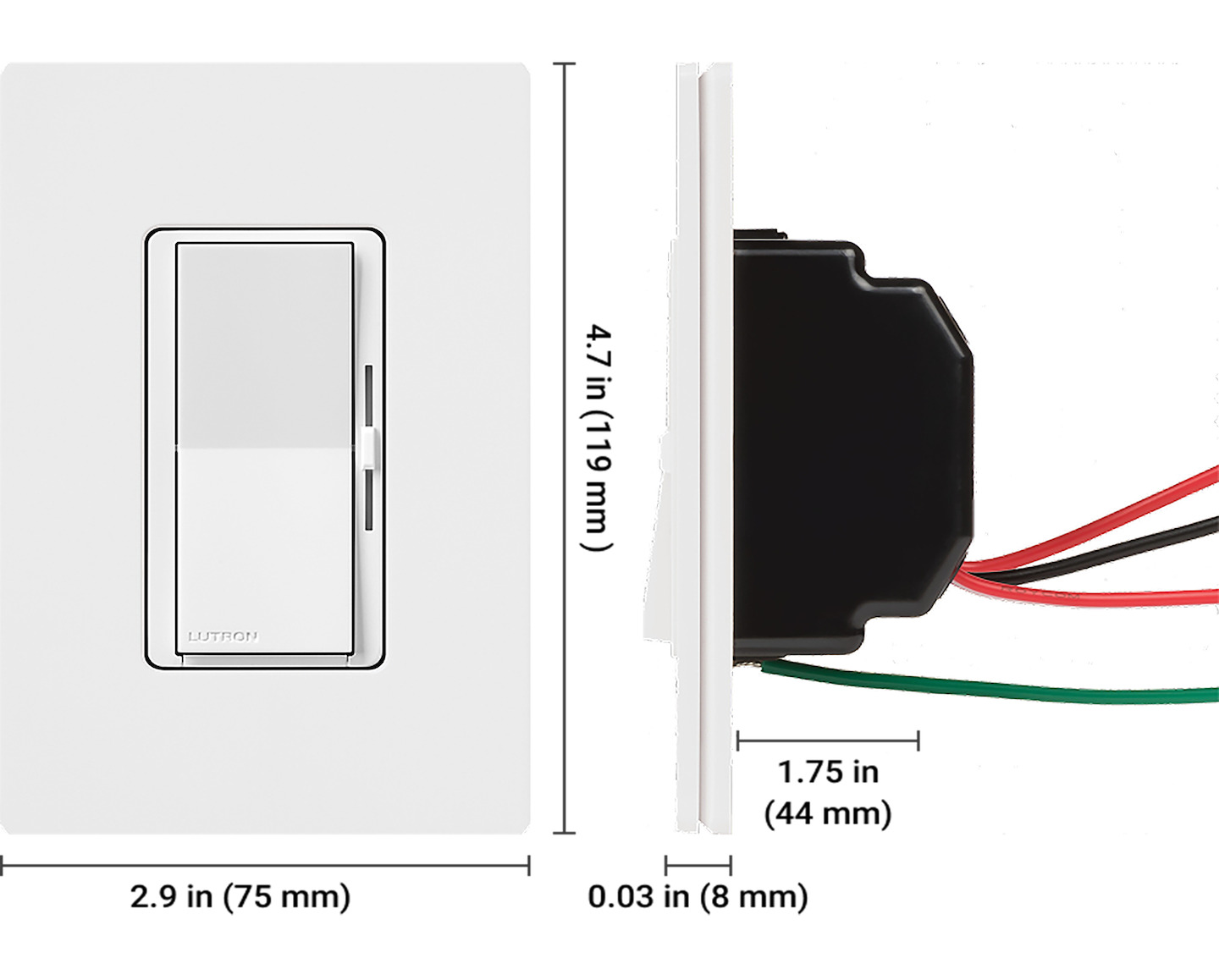 Diva 0-10V Dimmer - DVSTV-AL