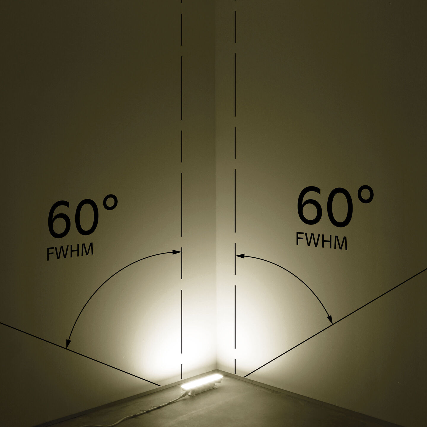 Ketra G2 Linear – Wide Flood (700 lumens/ft) - G2-12-07-GT-WFL