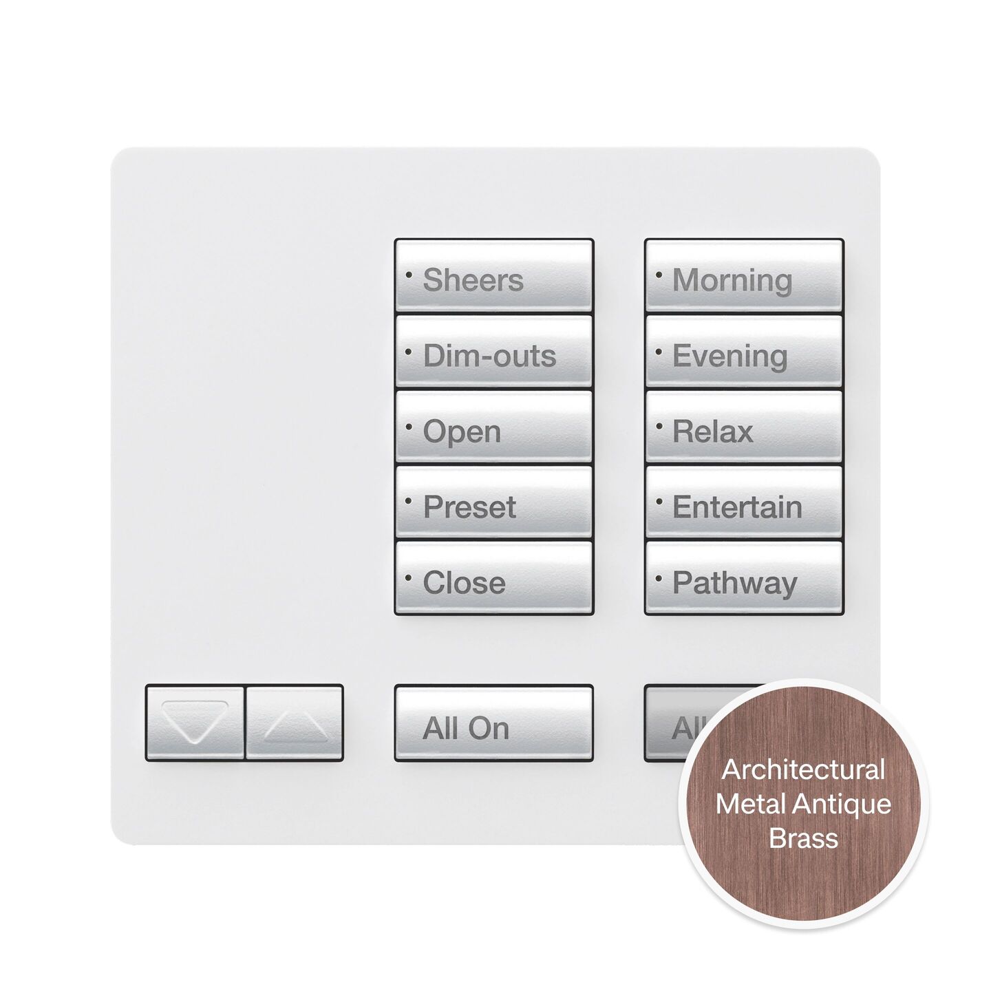 HomeWorks seeTouch RF Tabletop Keypad - HQR-T10RL-QZ