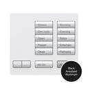 HomeWorks seeTouch RF Tabletop Keypad - HQR-T10RL-BLA
