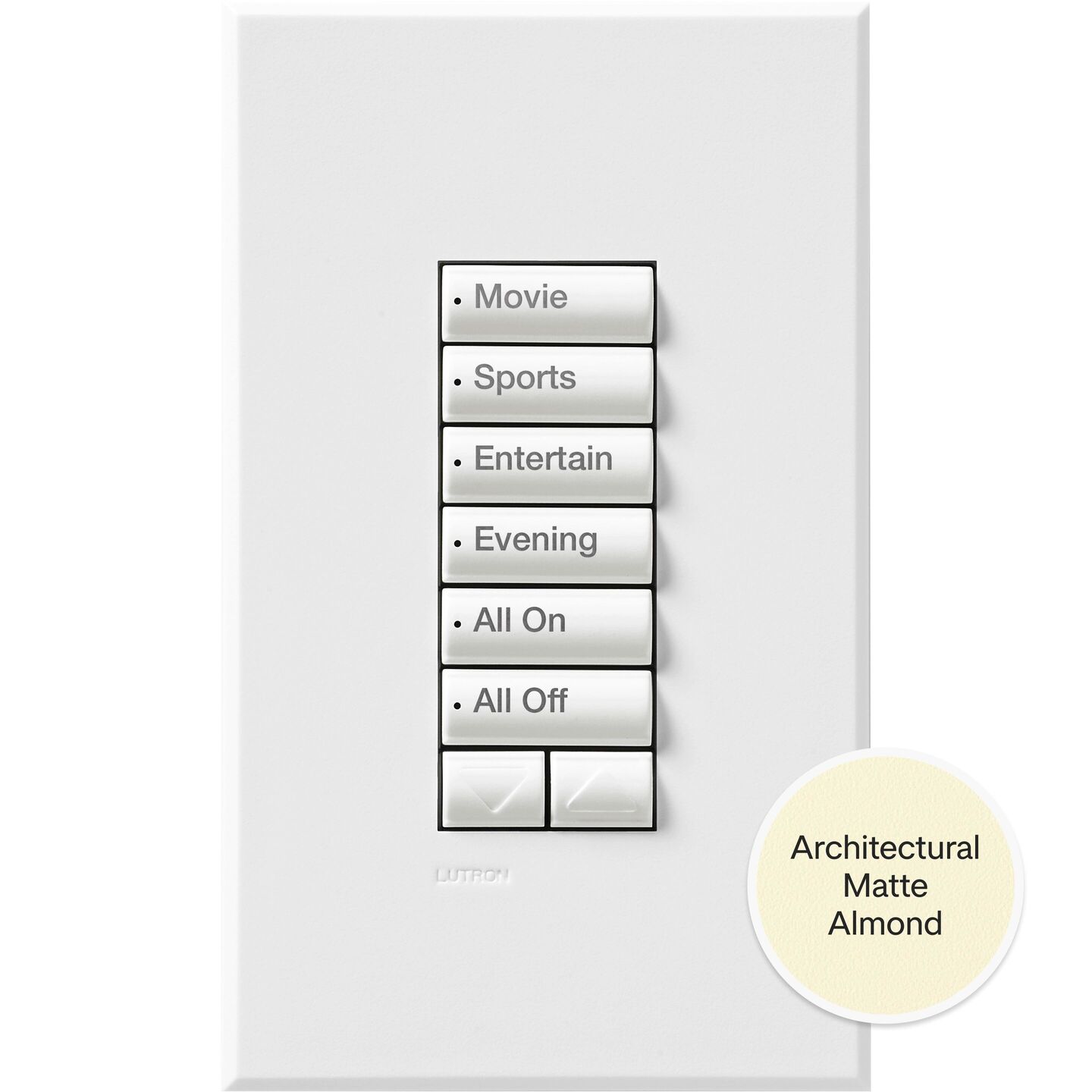 HomeWorks seeTouch RF Keypad - HQRA-W6BRL-AL