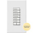 HomeWorks seeTouch Low Voltage Wired Keypad - Rectangle - HQWA-W6BRLN-AU