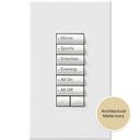 HomeWorks seeTouch Low Voltage Wired Keypad - Rectangle - HQWA-W6BRLN-IV