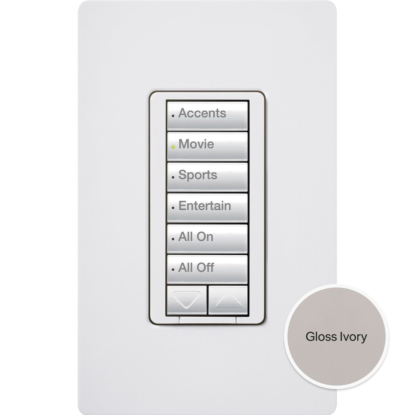 RadioRA 3 seeTouch RF Hybrid Keypad - RRD-HN6BRL-IV