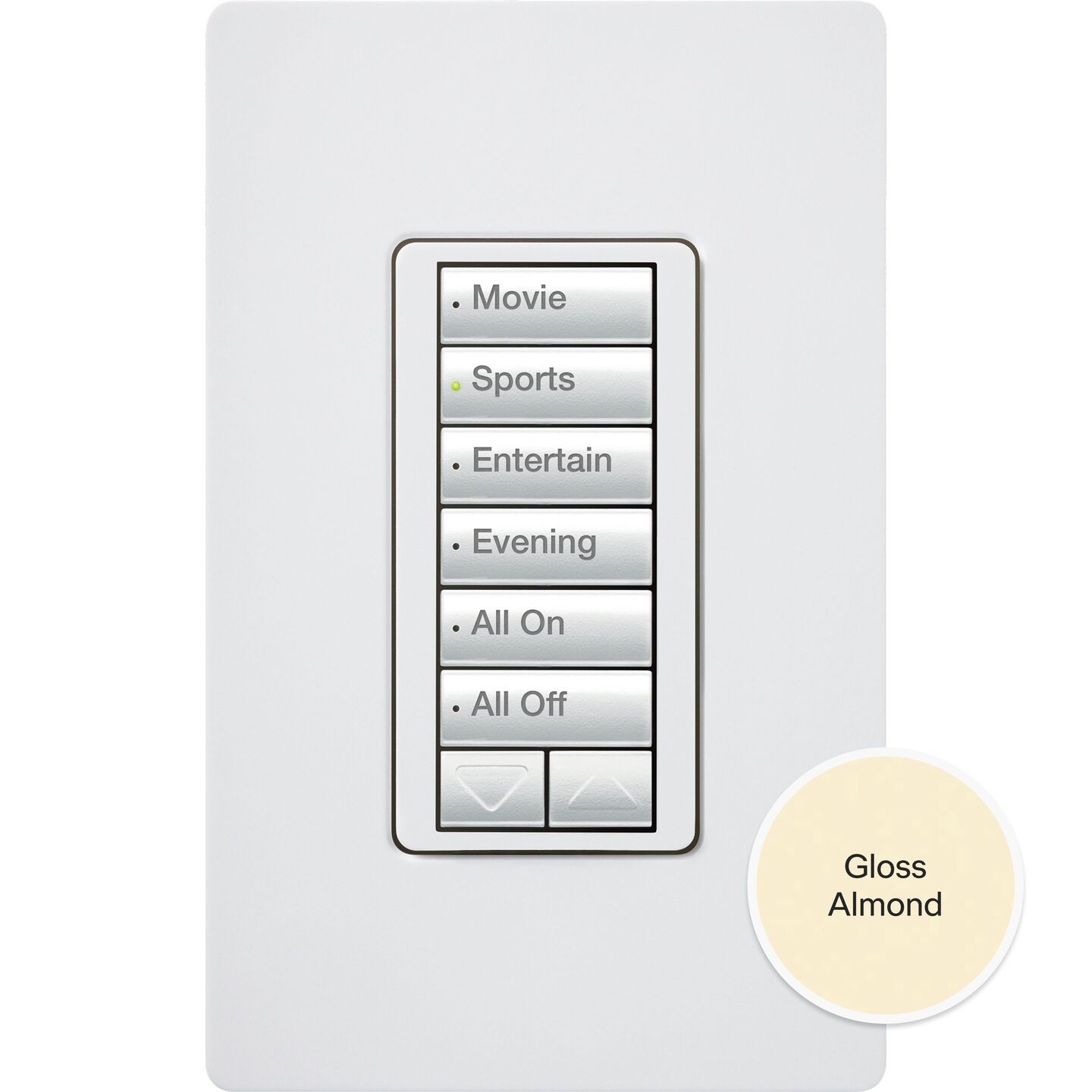 RadioRA 3 seeTouch RF Keypad - RRD-W6BRL-AL