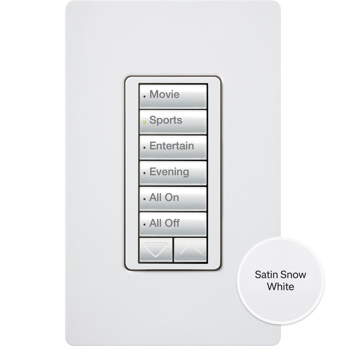 HomeWorks seeTouch RF Keypad - HQRD-W6BRL-SW