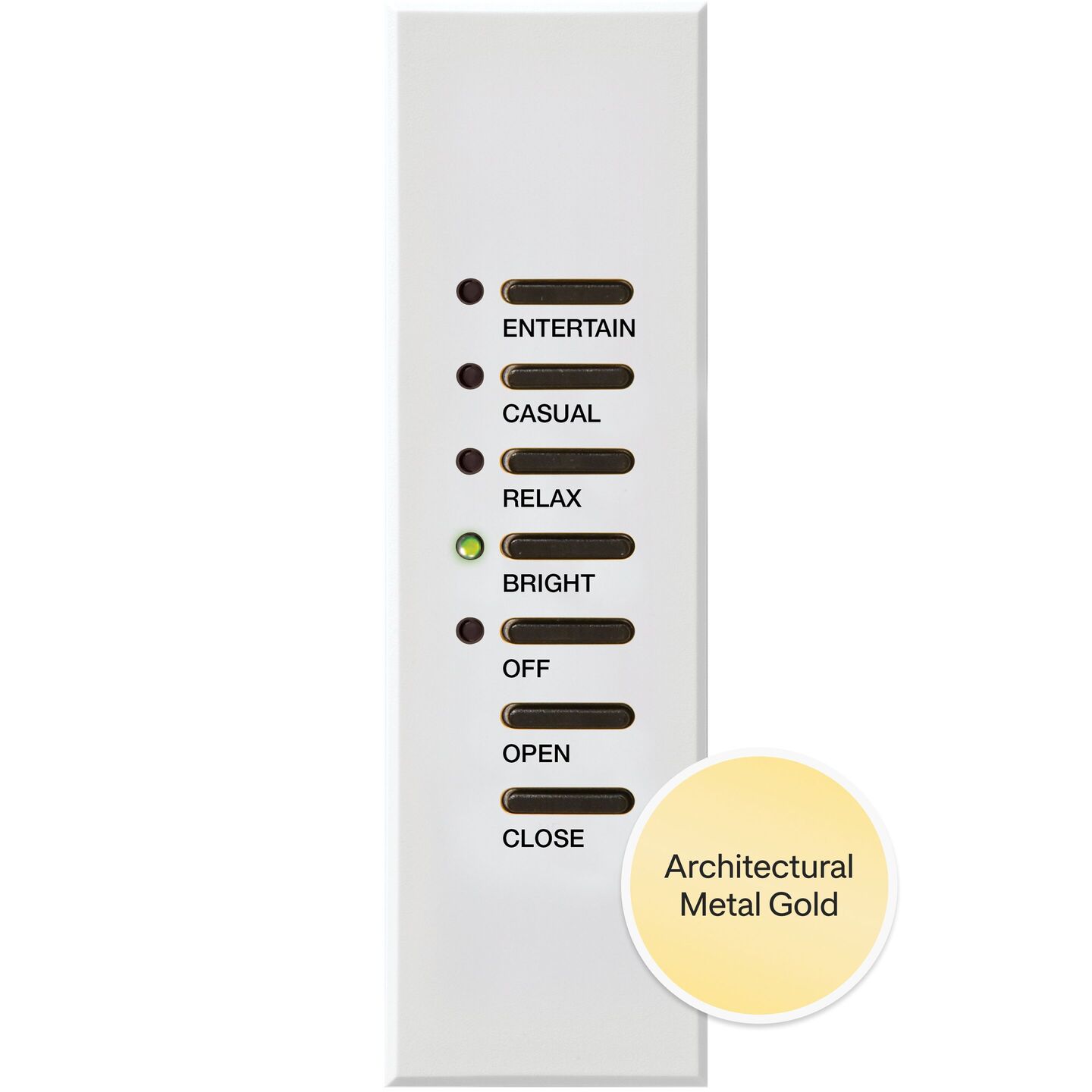 HomeWorks Architrave Narrow Keypad - HQWA-KP5-DN-AU