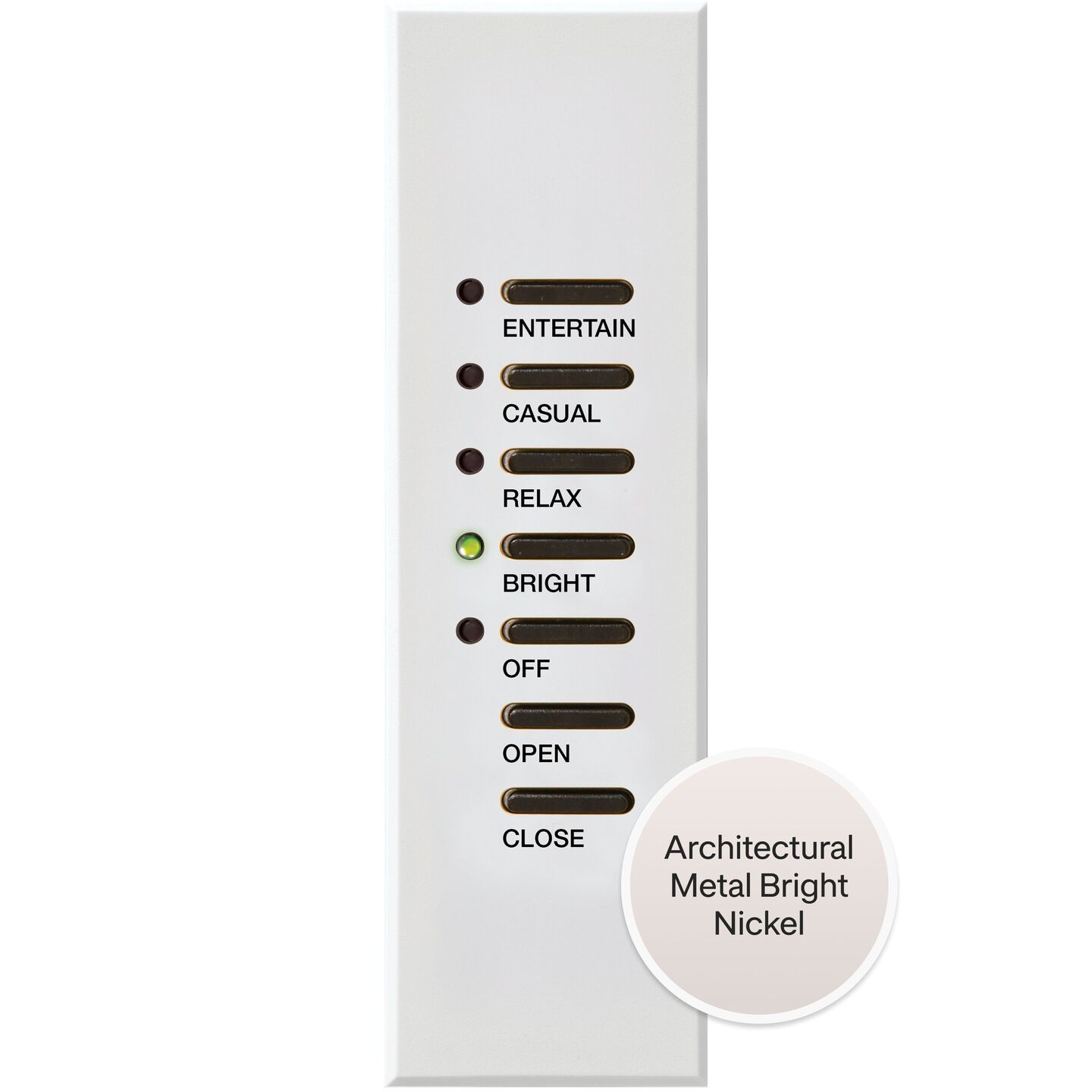 HomeWorks Architrave Narrow Keypad - HQWA-KP5-DN-BN