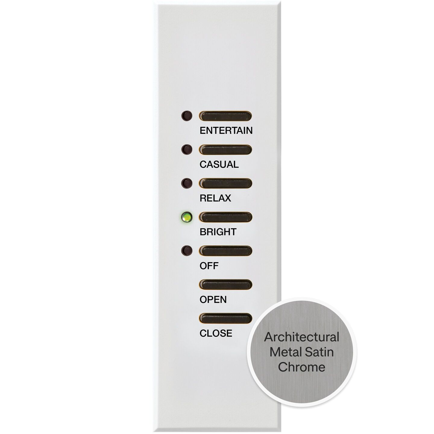 HomeWorks Architrave Narrow Keypad - HQWA-KP5-DN-SC