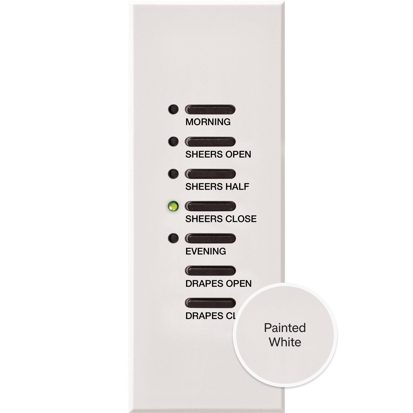 HomeWorks Architrave Keypad - HQWA-KP5-DW-WH