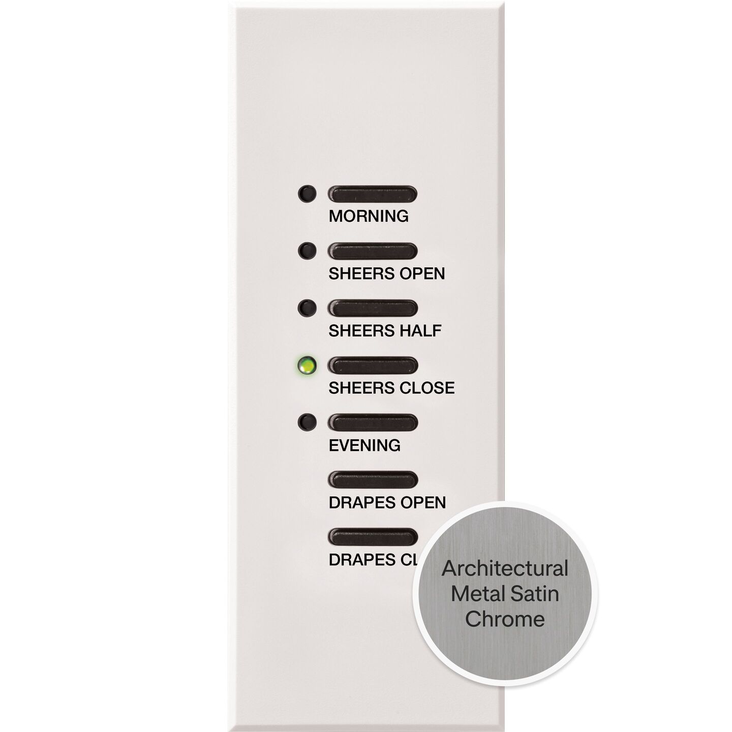 HomeWorks Architrave Keypad - HQWA-KP5-DW-SC