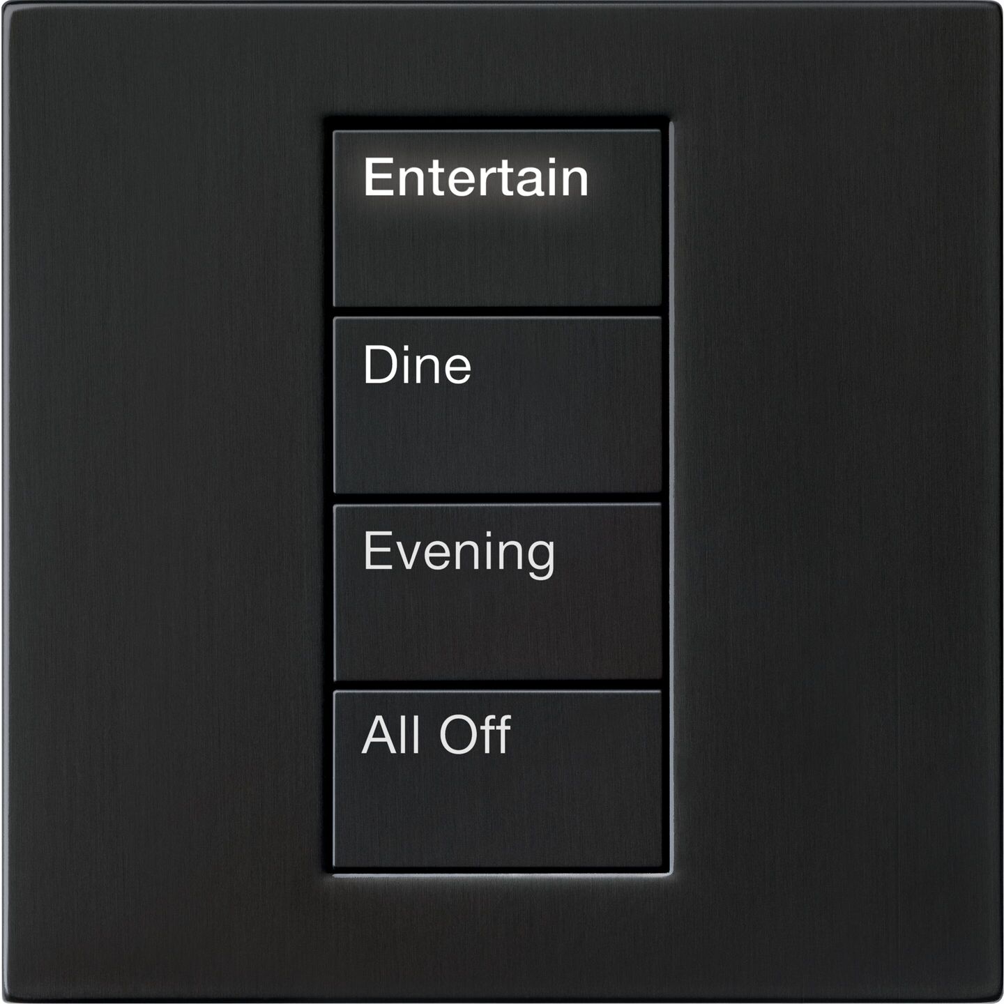 HomeWorks Palladiom Square Keypad - HQWT-S-P4W-PG