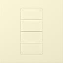 myRoom XC Palladiom Square Keypad - MWP-S-44W-AL