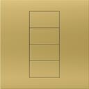 myRoom XC Palladiom Square Keypad - MWP-S-44W-BB