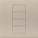 myRoom XC Palladiom Square Keypad - MWP-S-44W-BN