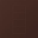 myRoom XC Palladiom Square Keypad - MWP-S-44W-BR