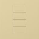 myRoom XC Palladiom Square Keypad - MWP-S-44W-IV