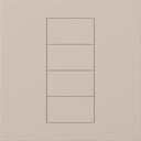 myRoom XC Palladiom Square Keypad - MWP-S-44W-TP