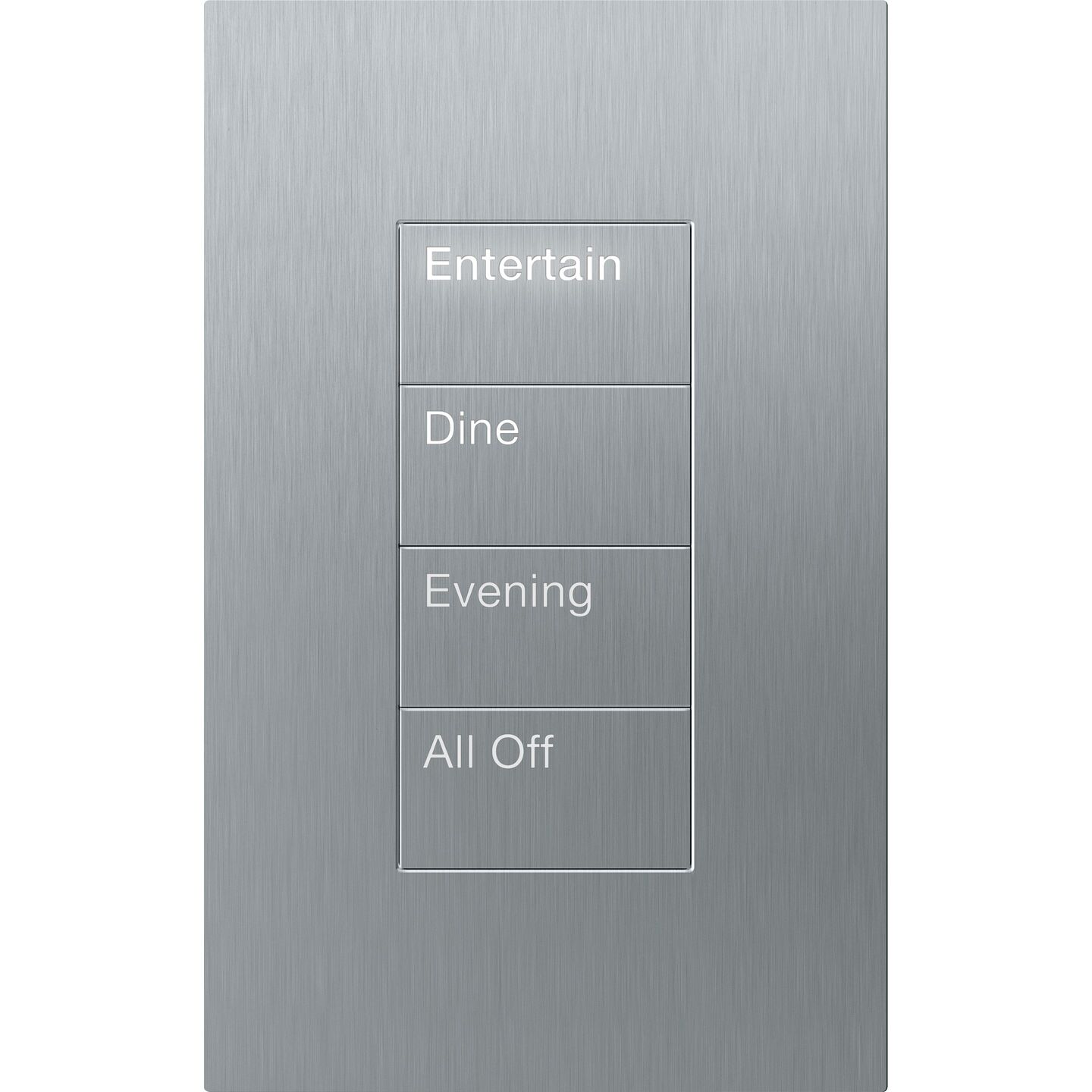 HomeWorks Palladiom Rectangle Keypad - HQWT-U-P4W-SC