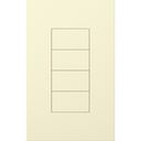 myRoom XC Palladiom Rectangle Keypad - MWP-U-4W-AL