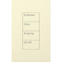 HomeWorks Palladiom Rectangle Keypad - HQWT-U-P4W-AL