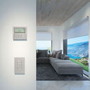 HomeWorks Palladiom Rectangle Keypad - HQWT-U-P4W-BL