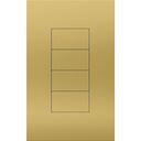 myRoom XC Palladiom Rectangle Keypad - MWP-U-4W-BB