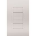 myRoom XC Palladiom Rectangle Keypad - MWP-U-4W-BC