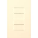 myRoom XC Palladiom Rectangle Keypad - MWP-U-4W-BE