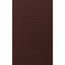 myRoom XC Palladiom Rectangle Keypad - MWP-U-4W-BR