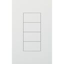 myRoom XC Palladiom Rectangle Keypad - MWP-U-4W-WH