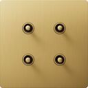 Aviena Square Keypad - HW-AV-KP-S-BRB