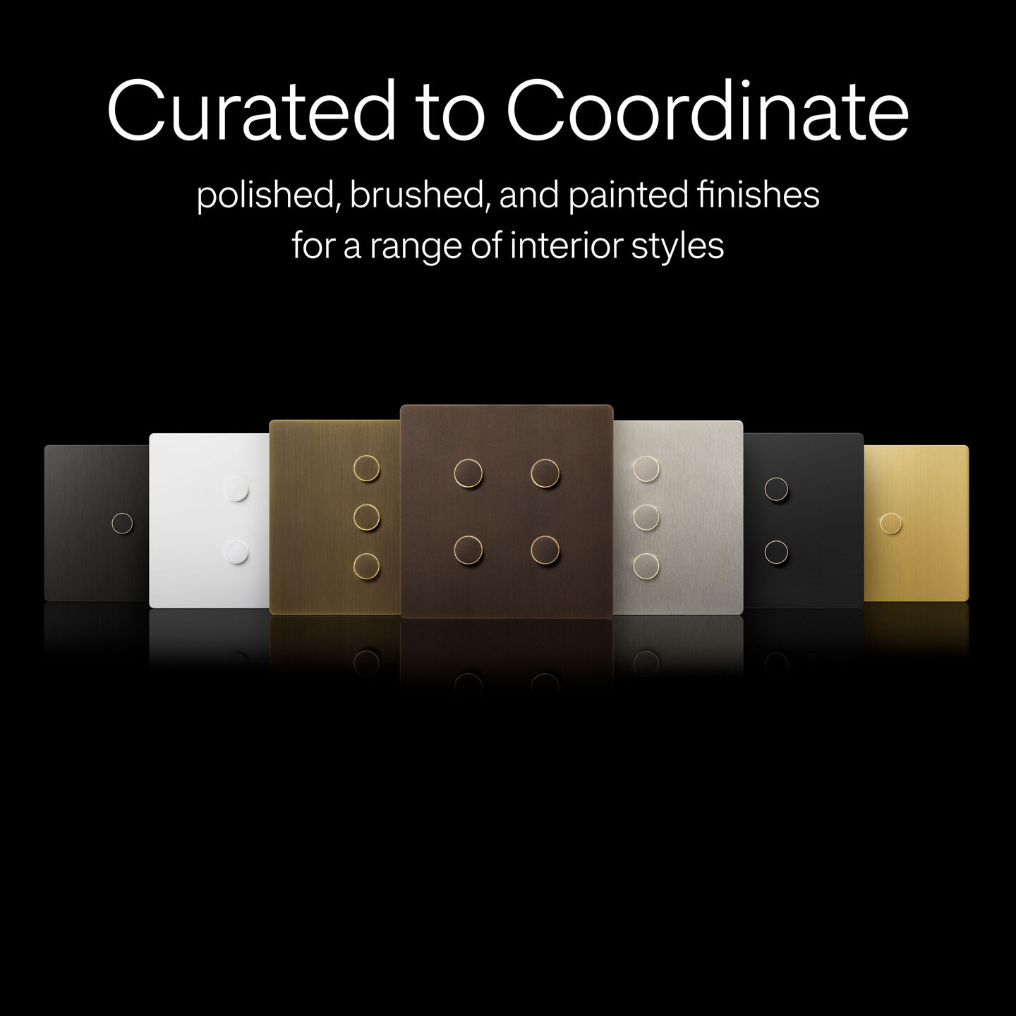 Alisse Square Keypad (1-2 Column) - HW-QS-B-S1-AWH