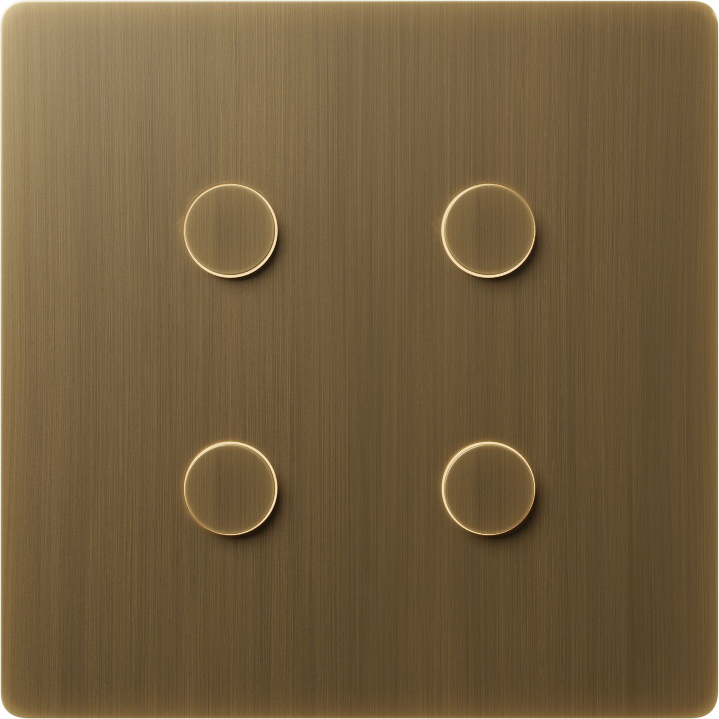 Alisse Square Keypad (1-2 Column) - HW-QS-B-S1-AB