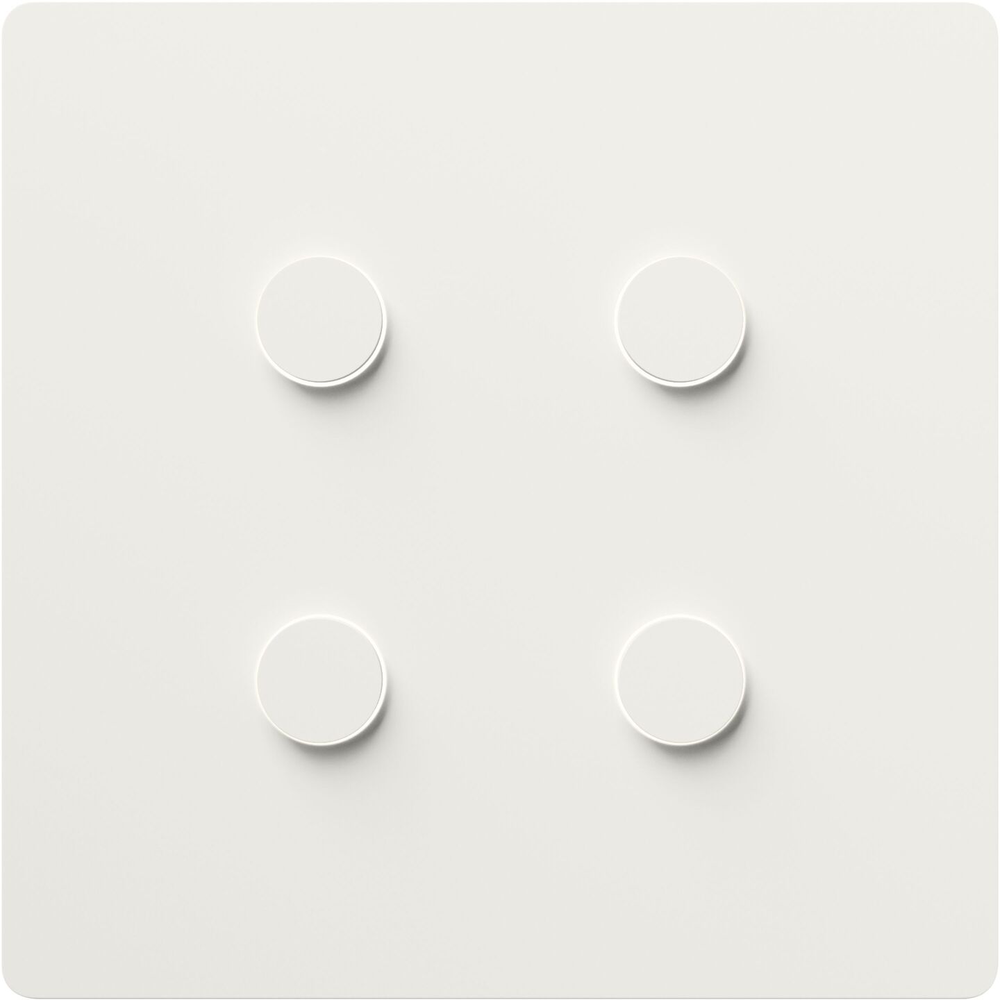 Alisse Square Keypad (1-2 Column) - HW-QS-B-S1-AWH