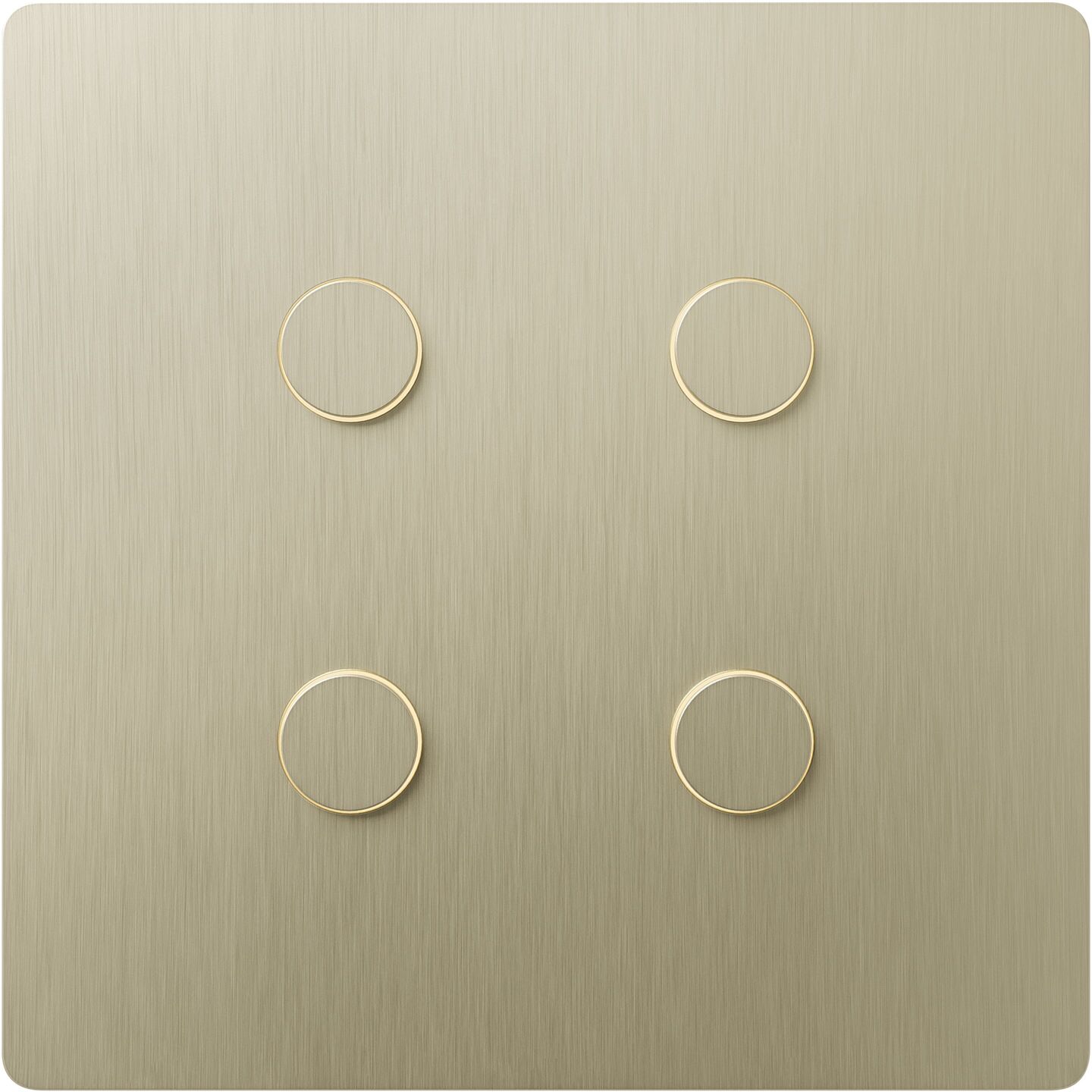 Alisse Square Keypad (1-2 Column) - HW-QS-B-S1-CP