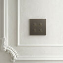 Alisse Square Keypad (1-2 Column) - HW-QS-B-S1-AWH