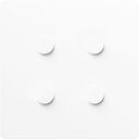 Alisse Square Keypad (1-2 Column) - HW-QS-B-S1-BWH