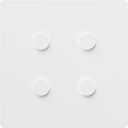 Alisse Square Keypad (1-2 Column) - HW-QS-B-S1-SWH