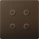 Alisse Square Keypad (1-2 Column) - HW-QS-B-S1-AZ